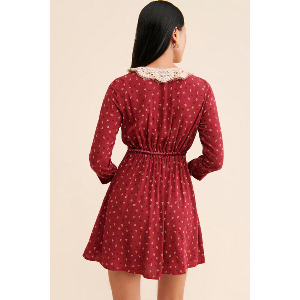 Free People - Delfina Mini Dress, Bohemian Detail, size M - Picture 2 of 14